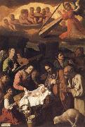 Francisco de Zurbaran Adoration of the Shepherds oil painting artist